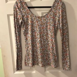 Floral long sleeve